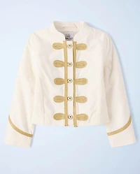 Girls Embroidered Velvet Band Jacket - New York City Ballet by GYMBOREE