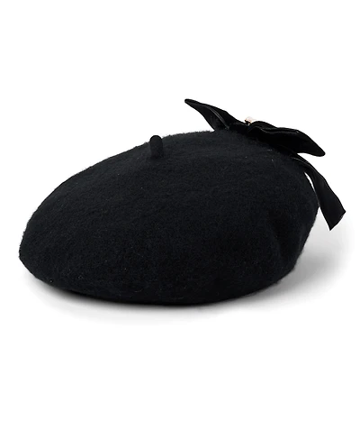 Girls Bow Beret - Petit Paris