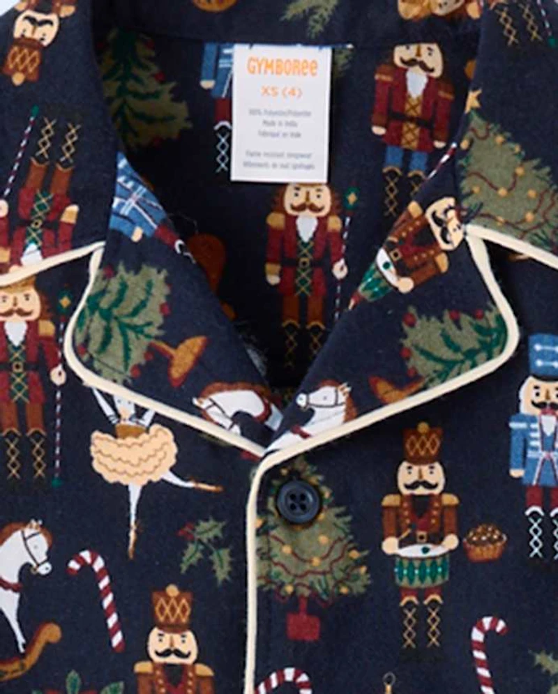 Kids Nutcracker Flannel Pajamas - New York City Ballet by GYMBOREE