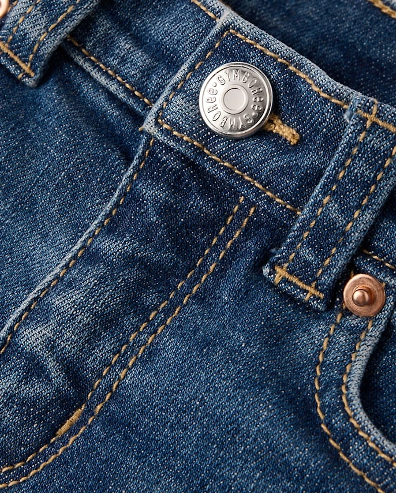 Girls Barrel Jeans - First Frost
