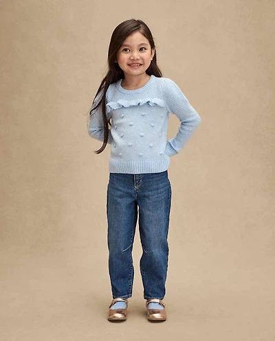 Girls Barrel Jeans - First Frost