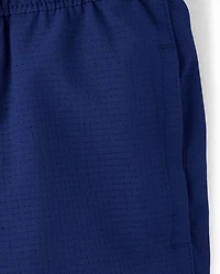 Short de sport en tissu ripstop pour garçon