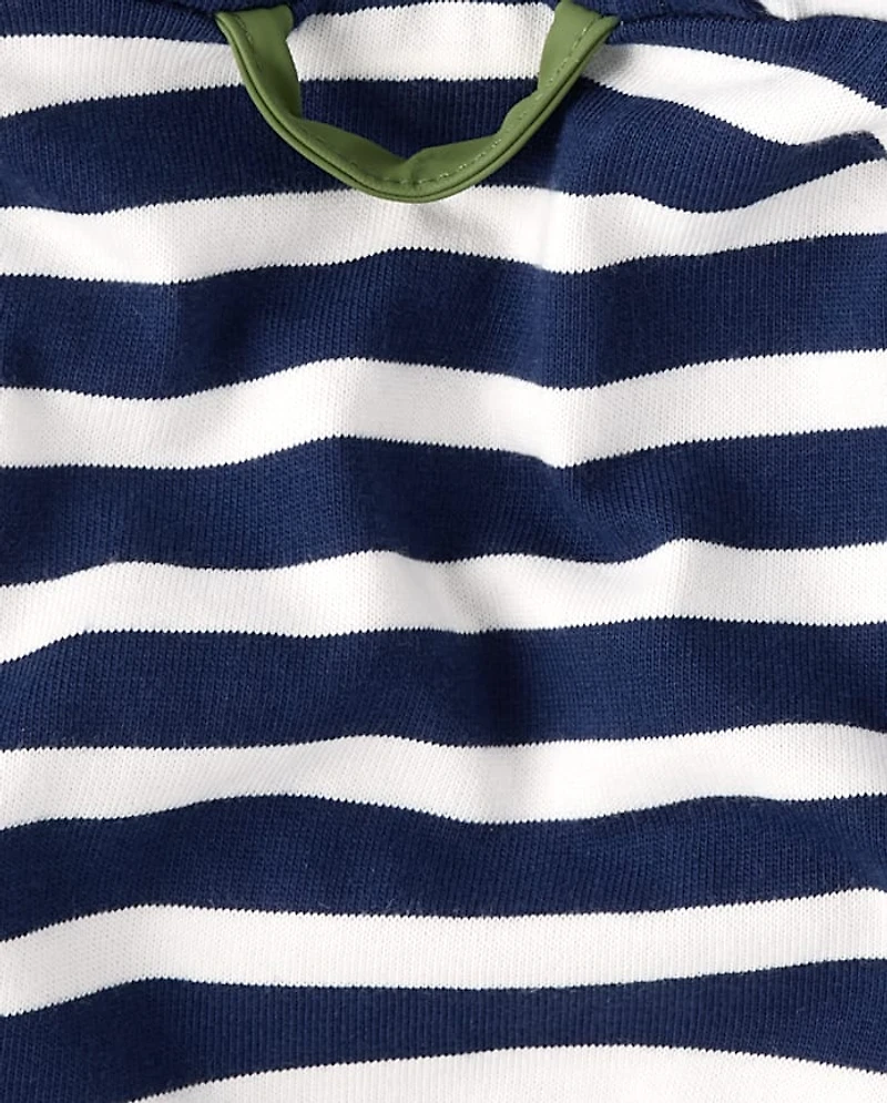 Boys Hooded Rain Jacket - Driftwood Bay
