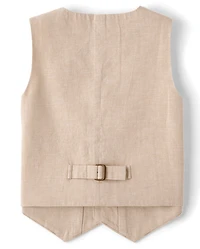 Gilet en lin mélangé pour garçon - Occasions spéciales