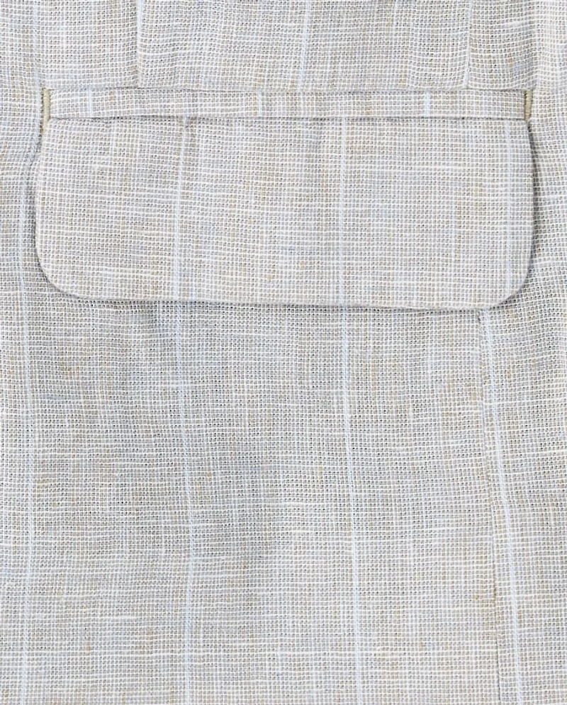 Blazer rayé en lin mélangé pour garçon - Occasions spéciales