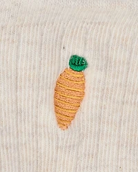 Boys Embroidered Bunny Crew Socks 3-Pack - Enchanted Garden