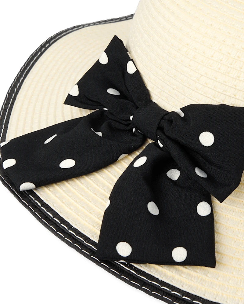 Girls Bow Sun Hat - Swim Shop