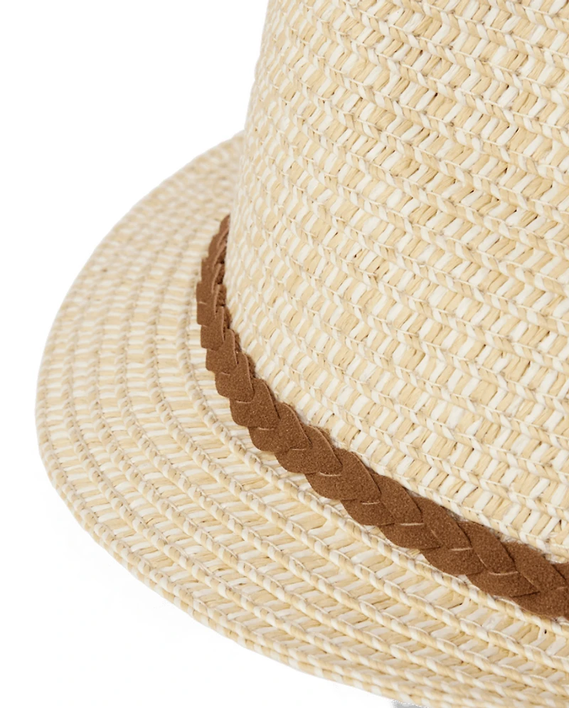 Boys Braided Fedora - Little Essentials