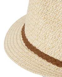 Boys Braided Fedora - Little Essentials