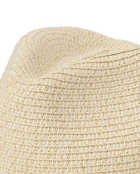 Chapeau Fedora tressé pour garçon - Little Essentials