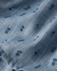Girls Smocked Clip Dot Tiered Skort - Driftwood Bay