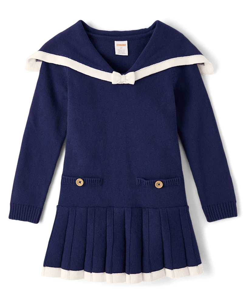 Robe pull marin pour fille - Driftwood Bay