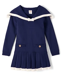 Robe pull marin pour fille - Driftwood Bay