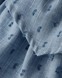 Robe à pois smockée taille en V pour fille - Driftwood Bay