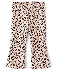 Jeggings évasés léopard pour filles - Petit Paris