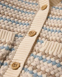 Baby Striped Textured 2-Piece Outfit Set
