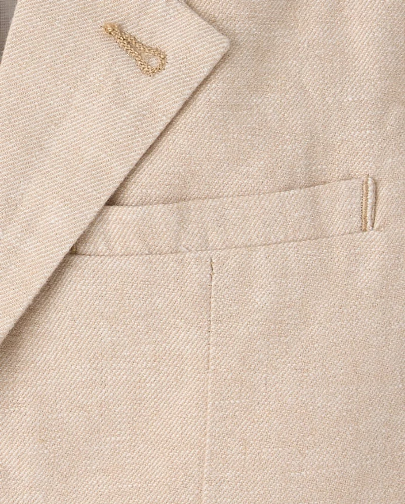Boys Linen-Blend Blazer - Special Occasions