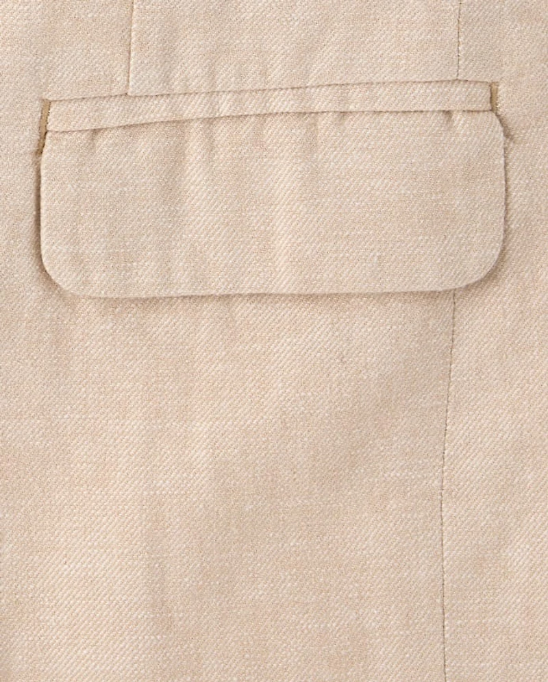 Boys Linen-Blend Blazer - Special Occasions