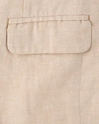 Boys Linen-Blend Blazer - Special Occasions