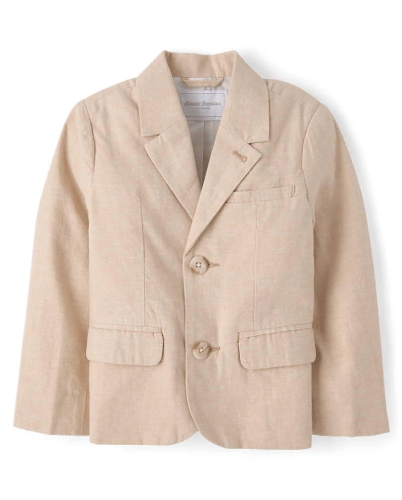 Blazer garçon en lin mélangé - Occasions spéciales