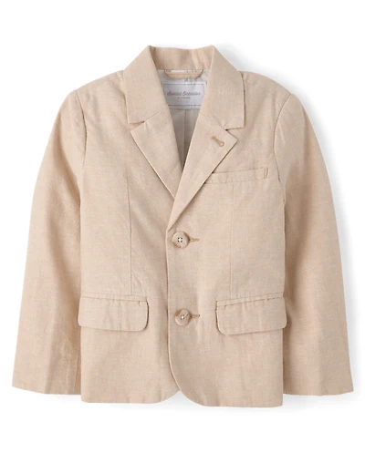 Blazer garçon en lin mélangé - Occasions spéciales