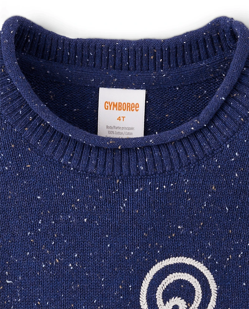 Pull enfant brodé d'ancre - Driftwood Bay