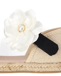 Espadrilles fleuries pour filles - Petit Paris