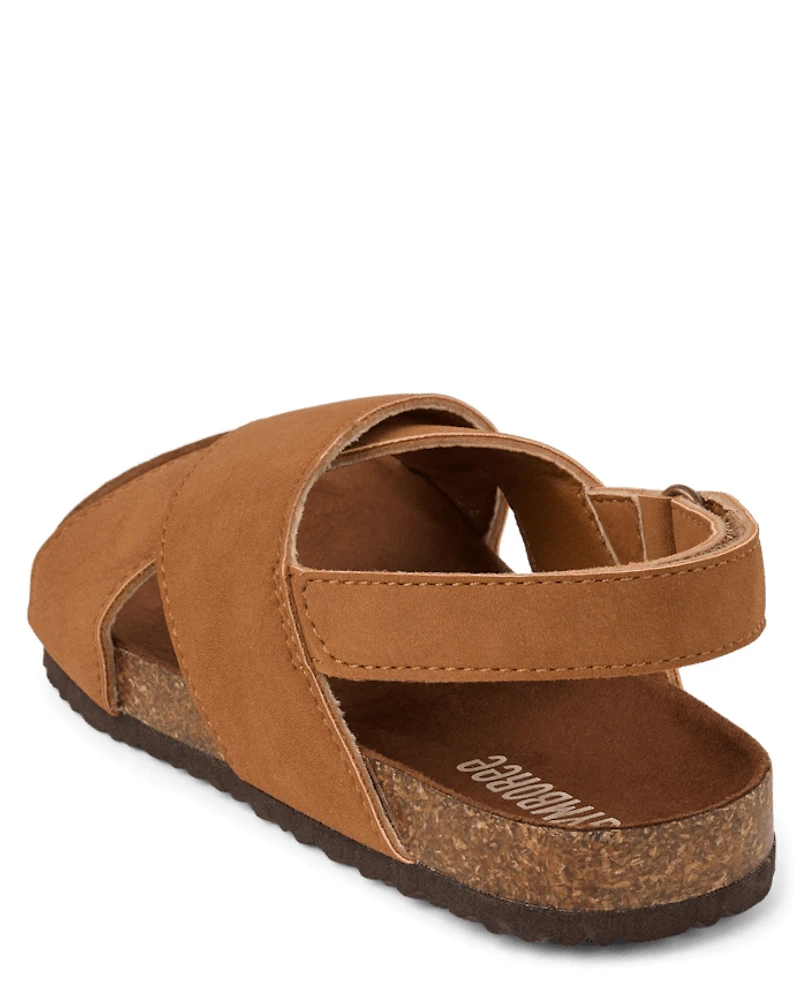 Sandales à brides croisées pour garçons - Little Essentials