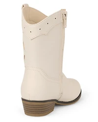 Girls Floral Cowgirl Boots - Driftwood Bay