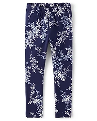 Girls Floral Leggings - Driftwood Bay