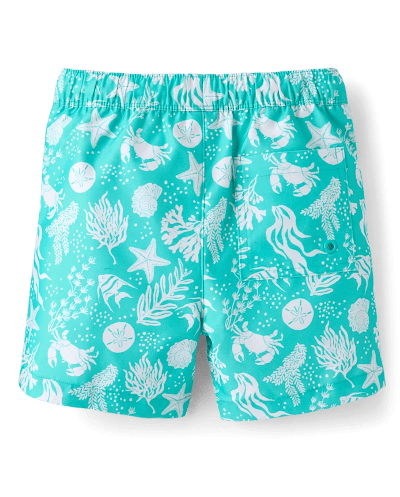 Boys Sea Creature Swim Trunks - Shop