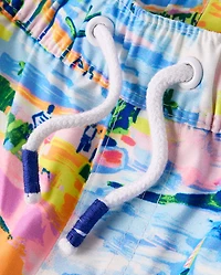 Boys Vacation Postcard Swim Trunks - Shop