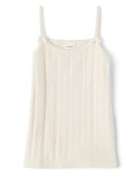 Girls Pointelle Cami 3-Pack - Little Essentials