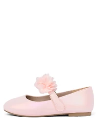 Ballerines fleuries scintillantes pour filles - Jardin enchanté