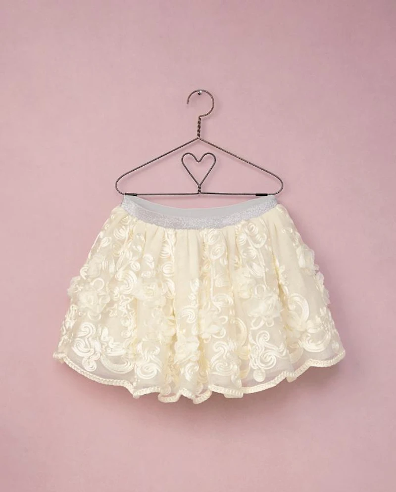 Girls Embroidered Floral Tulle Tutu Skirt - Marchesa Mini x Gymboree