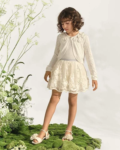 Girls Embroidered Floral Tulle Tutu Skirt - Marchesa Mini x Gymboree