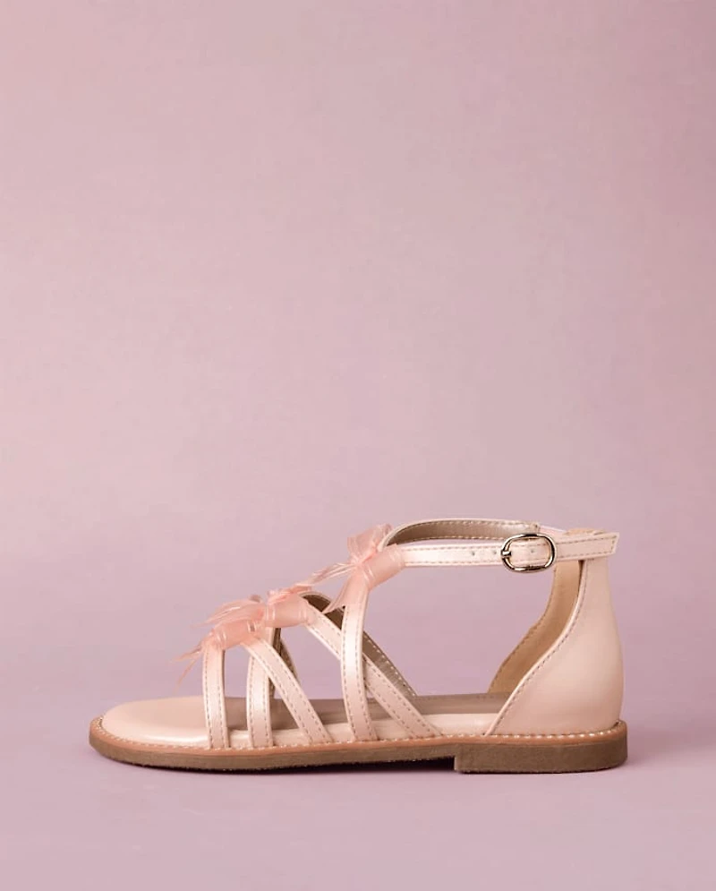Girls Rhinestone Bow Gladiator Sandals - Marchesa Mini x Gymboree