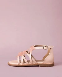 Girls Rhinestone Bow Gladiator Sandals - Marchesa Mini x Gymboree