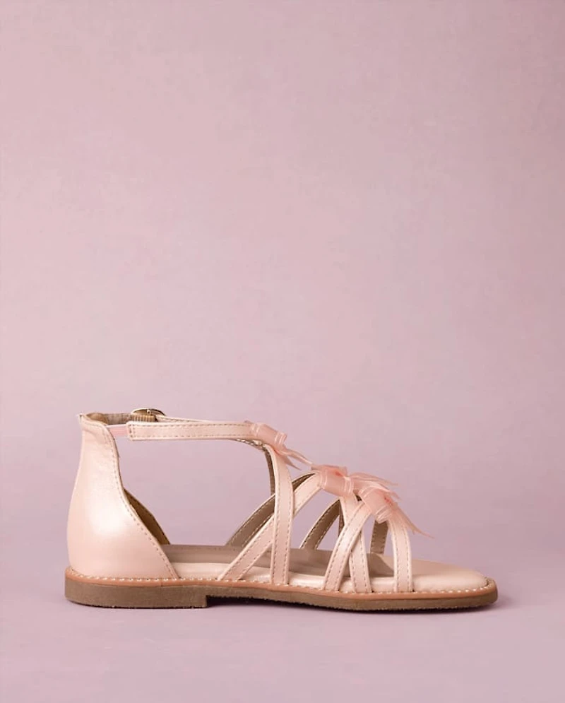 Girls Rhinestone Bow Gladiator Sandals - Marchesa Mini x Gymboree