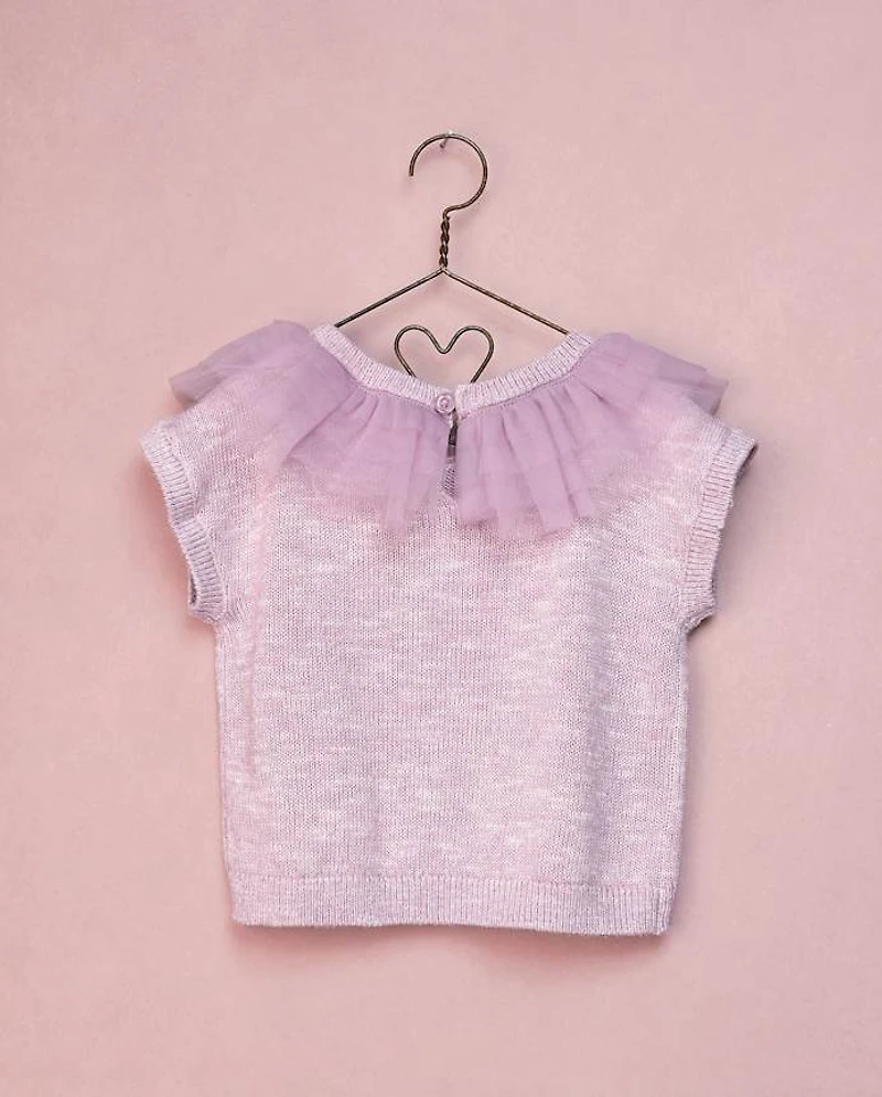 Girls Bow Tiered Tulle Sweater - Marchesa Mini x Gymboree