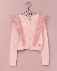 Girls Gem Glitter Flutter Cardigan - Marchesa Mini x Gymboree