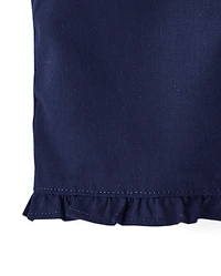 Girls Ruffle Pull On Shorts