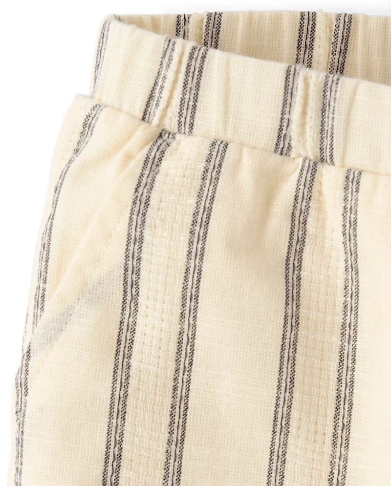 Pantalon rayé texturé pour filles - Driftwood Bay