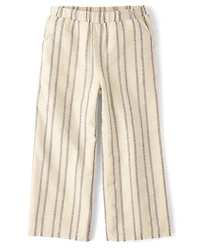 Pantalon rayé texturé pour filles - Driftwood Bay