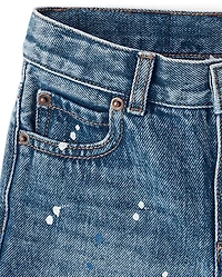Boys Paint Splatter Jean Shorts - Driftwood Bay