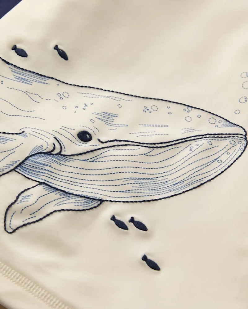Maillot de bain anti-UV brodé baleine pour garçon - Boutique natation