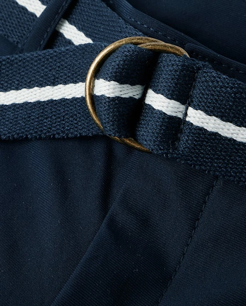 Boys Quick Dry Chino Shorts 2-Pack