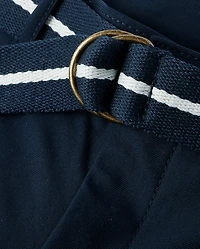 Boys Quick Dry Chino Shorts 2-Pack