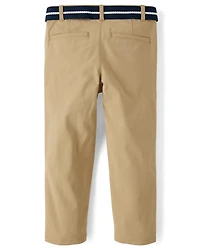 Boys Quick Dry Chino Pants 2-Pack