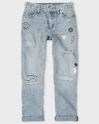 Tween Girls High Rise Girlfriend Jeans
